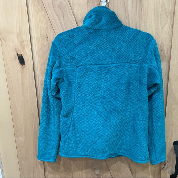 Patagonia Re Tool Snap T Fleece Pullover Teal Turquoise Size Medium - Picture 12 of 13